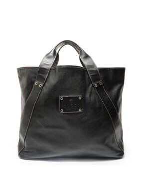 Gucci Shoulder Bag Logo Leather